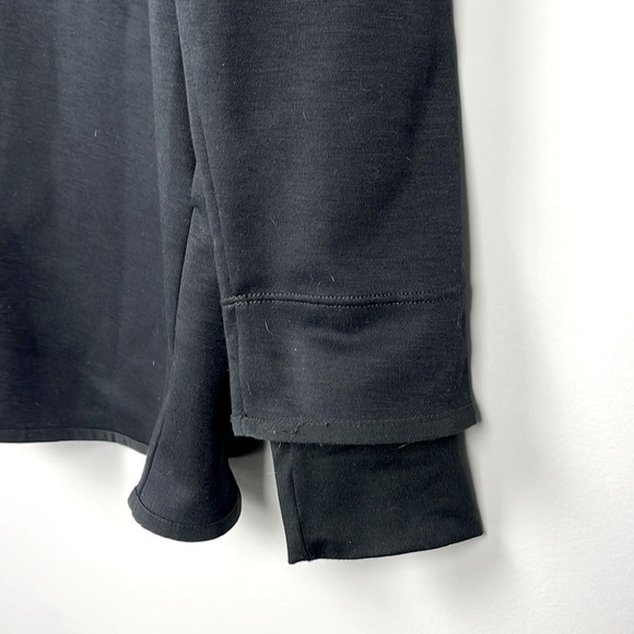 Nike Maternity Nursing Reversible Pullover Sweatshirt Size XS Black - Picture 3 of 9